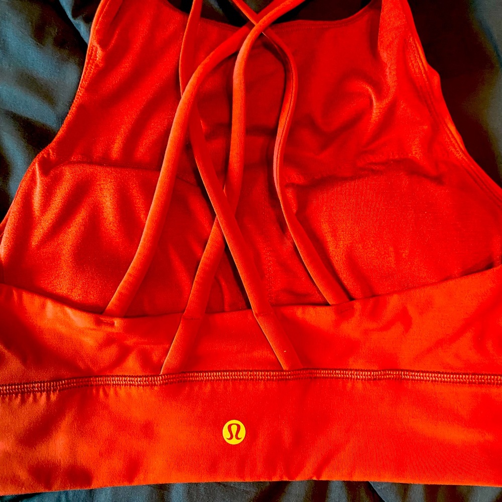 Lululemon high rise bra